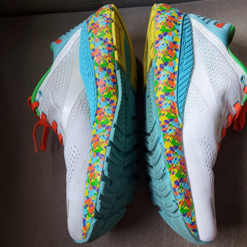 Brooks Adrenaline GTS 22 Bowl O Women's Size 9 (Medium) Running Shoes Multicolor - Picture 4 of 9